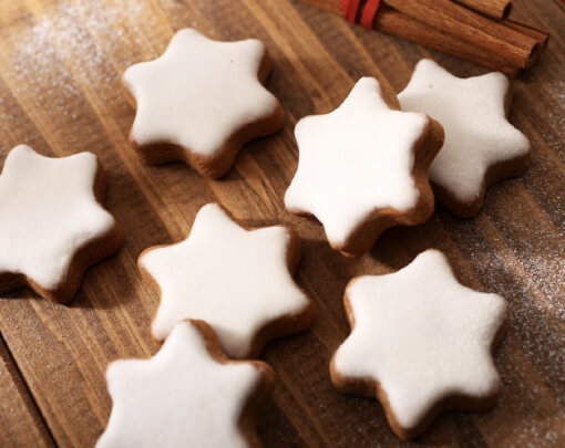 六角形の星型のエトワール・カネルクッキー